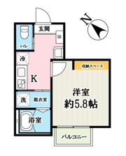 ドメーヌ西堀の間取り画像