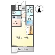 エクセルハイムBの間取り画像