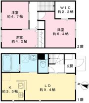 クロシェットの間取り画像