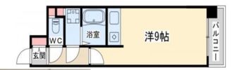 エスリード堂島の間取り画像