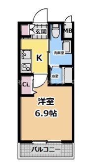 LiveCasa千林大宮の間取り画像