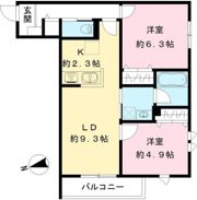 エスポワールの間取り画像