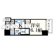 プレサンス塚本駅前の間取り画像