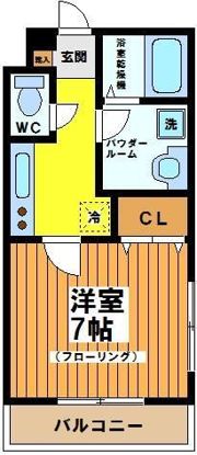 メゾンアライ七番館の間取り画像