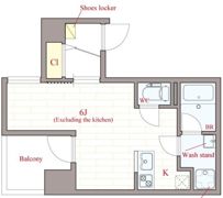 alex Kitahorie(アレックスキタホリエ)の間取り画像