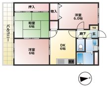 ベルサスⅠの間取り画像