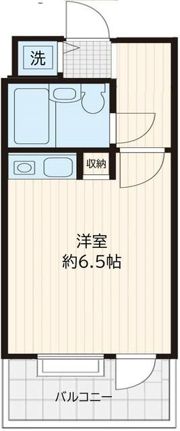 アルファ松原の間取り画像