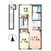 エスト ガーデニアの間取り画像