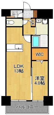 Grand Chariot三萩野の間取り画像