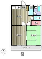 サニーハウス上清戸の間取り画像