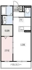 ラフィーナ高崎の間取り画像