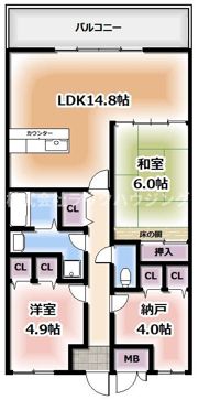 エスペーロ・アヴェニューの間取り画像