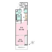 SILVERADO SHIBASAKI-CHOの間取り画像