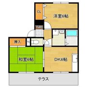 セジュールさつきの間取り画像