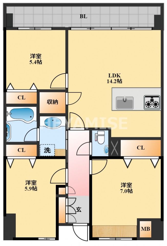 間取図