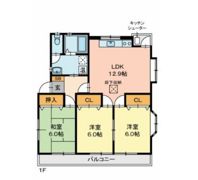 ジョイフル津島Ⅱ号館の間取り画像