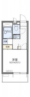 レオパレスオクシムの間取り画像