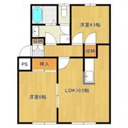 ホープホームBの間取り画像