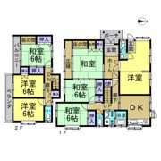 田面貸家の間取り画像