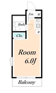 海楽新井マンションの間取り画像