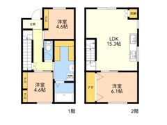 仮称)千早1丁目戸建 1号棟の間取り画像