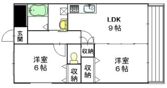 セーラパッソの間取り画像