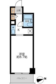 CASSIA南浦和の間取り画像