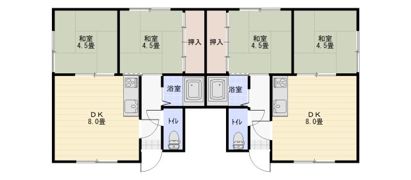 日新ハイツの間取り画像