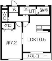 コンフォート三山の間取り画像
