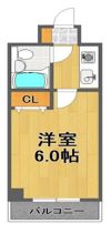 ダイニチ館F17の間取り画像