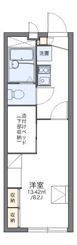レオパレスフリーダムの間取り画像