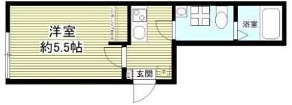 大山フラッツの間取り画像