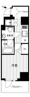 ハーモニーレジデンス田町♯002の間取り画像