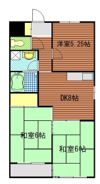 津江ビルの間取り画像