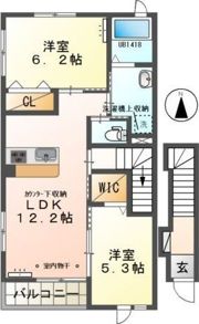 クオーレの間取り画像