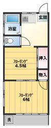 メゾングリーンヒルの間取り画像