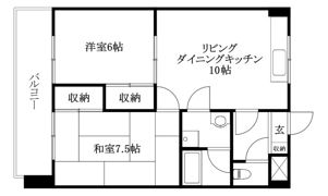 第7ゴトービルの間取り画像