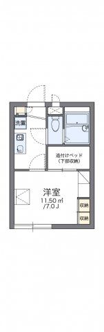 レオパレスwillの間取り画像