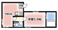 新大阪サンマンション2号館の間取り画像