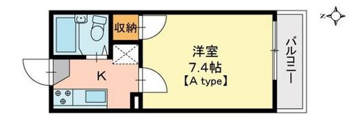 コート伊島の間取り画像