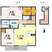リッツハウス さくら B棟の間取り画像