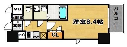 エスリード三宮旭通の間取り画像