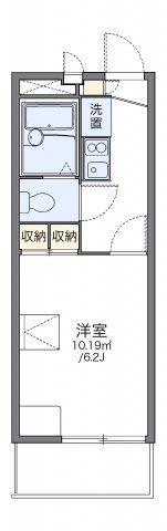 レオパレスHANAWAの間取り画像