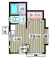 宝ハイツの間取り画像