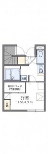 レオパレスミノールの間取り画像