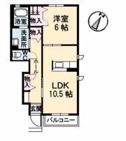 クローバー21 B棟の間取り画像