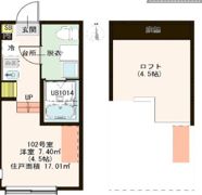 ZEN GARDEN APARTMENTの間取り画像