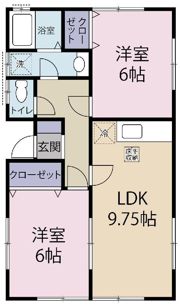 ライフステージ峰の間取り画像