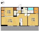 D-ROOM中原東の間取り画像