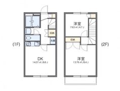 レオパレス神山の間取り画像